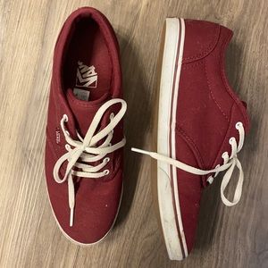 Maroon Vans